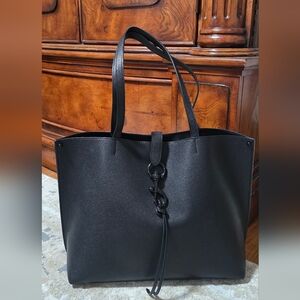 Rebecca Minkoff Black Leather Tote